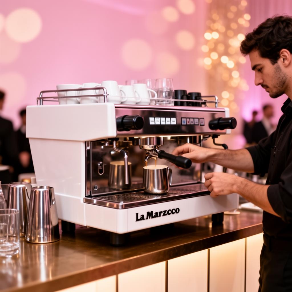La Marzocco Linea Mini barista bar